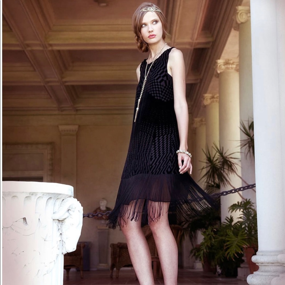 NWT Ella Moss “Marlowe” Velvet Dress